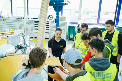 Estudantes de HS Osnabrück visitam Hengst