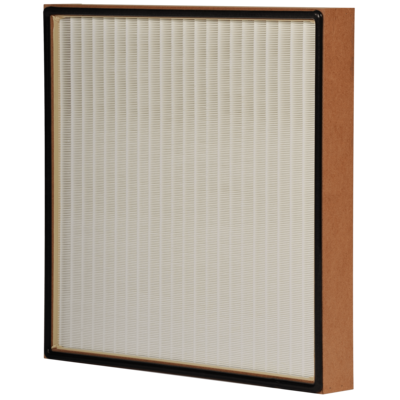 Panel filters for air conditioning systems